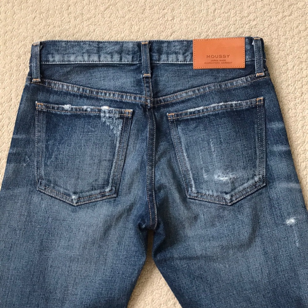 SOLD!❌❌❌Moussy Denver Tapered jeans, size 25 - Picture 4 of 8